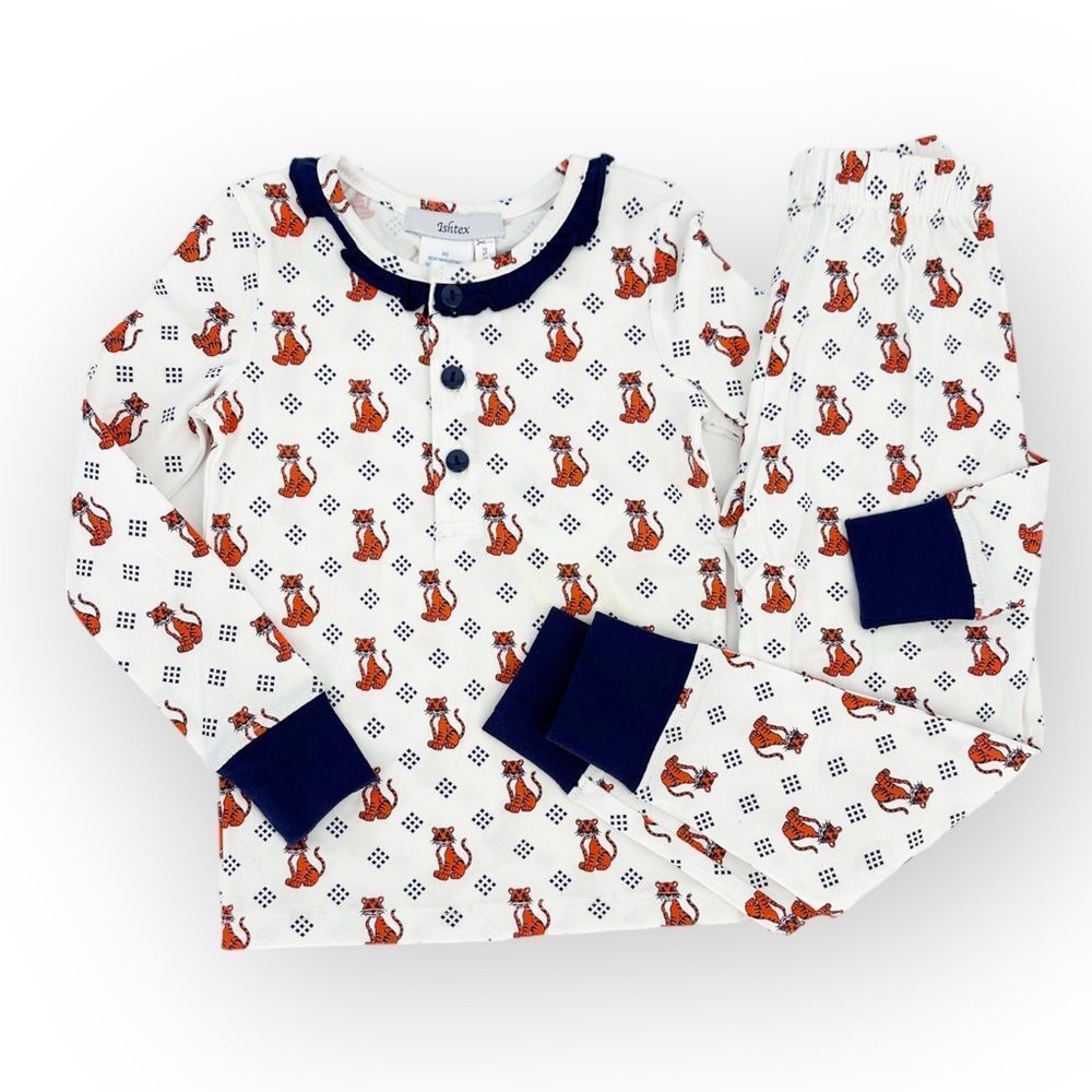 AUBURN TIGERS NWT Girls Pajama Set- Auburn University War Eagle